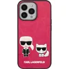 Image de Karl Lagerfeld Apple iPhone 13 Pro Pu Back Cover Telefoonhoesje - Roze, Beschermende Cover voor Smartphone