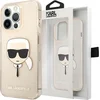 Image de Karl Lagerfeld TPU Smartphonehoesje geschikt voor Apple iPhone 13 Pro - Goud met Back Cover en Bescherming.