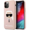 Image de Karl Lagerfeld Silicone Karl iPhone 13 Pro Max hoesje Roze