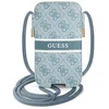 Image de Guess 4G Stripe Serie - Hardcase Hoesje voor iPhone 14 Pro - Niebieski - Exclusief Design - Duurzame Bescherming
