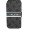 Image de iPhone 13 Mini Bookcase hoesje - Guess - Effen Grijs - Kunstleer