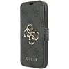 Image de Bookcase hoesje - Guess - Effen Grijs - Kunstleer geschikt voor iPhone 13 Pro Max