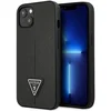 Image de Guess Saffiano - Telefoonhoesje - iPhone 13 mini - Zwart - Uniek Design