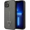 Image de Guess Saffiano Triangle Back Case - Geschikt voor Apple iPhone 13 (6.1") - Grijs