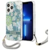 Image de Guess Flower Strap Serie - Hoesje voor iPhone 13 Pro Max - Groen - Bloemenontwerp