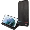 Image de BMW Carbon Tricolor Geschikt Voor Samsung Galaxy S22 Plus Boekmodel hoesje