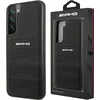 Image de Mercedes AMG Genuine Leather Perforated geschikt voor Samsung S22 Plus hoesje