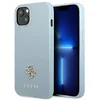Image de Guess Saffiano 4G - Hoesje voor mobiele telefoon - iPhone 13 mini - Niebieskie
