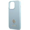 Image de Guess Saffiano 4G Small Metal Logo - iPhone 13 Pro Hoes - Niebies - TPU + Saffiano