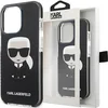Image de Karl Lagerfeld iPhone 13 Serie - Zwart Etui - Exclusief Design - Hoge Bescherming - Merk Elegantie
