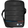 Image de BMW M-Line Tricolor Universele Tablettas (10") - Carbon and Nylon - Zwart