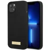 Image de Guess GUHMP13SSPLK Serie - iPhone 13 mini Hoesje - Zwart - Silikon - MagSafe