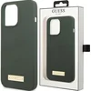 Image de Guess - GUHMP13LSPLA - iPhone - 13 - Pro / 13 - 6.1 - groen/kaki - harde - hoes - Siliconen - logoplaat - MagSafe