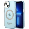 Image de Guess - iPhone 13 Hoes - MagSafe Compatibel - Niebieskie - Premium Materiaal