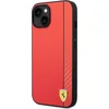 Image de Ferrari Smooth Carbon Back Case - Geschikt voor Apple iPhone 14 Plus (6.7") - Rood