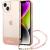 Image de Guess Telefoonhoesje voor Apple iPhone 14 Plus - Roze, Transparant, Bescherming, Back Cover - TPU Materiaal