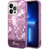 Image de Guess Toile de Jouy Back Case - Geschikt voor Apple iPhone 14 Pro Max (6.7") - Fuchsia