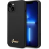 Image de Guess Silicone Retro Back Case - Geschikt voor Apple iPhone 14 Plus (6.7") - Zwart