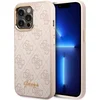 Image de Guess iPhone 14 Pro Back Cover Hoesje - Roze, Polycarbonaat/PU, Beschermend Telefoonhoesje