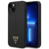Image de Guess Serie - Siliconen Hoesje iPhone 14 Plus - Zwart - Driehoekig Logo