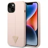 Image de Guess iPhone 14 Plus - Hoesje - Siliconen - Triangle - Roze
