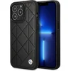 Image de BMW imitatieleer Back Cover Telefoonhoesje voor Apple iPhone 14 Pro - Bescherm je Telefoon, Zwarte Kleur