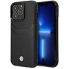 Image de iPhone 14 Pro Backcase hoesje - BMW - Effen Zwart - Kunstleer
