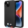 Image de BMW M Line Leather Back Case - Geschikt voor Apple iPhone 14 Plus (6.7") - Zwart
