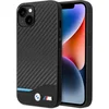 Image de iPhone 14 Plus Backcase hoesje - BMW - Effen Zwart - Leer