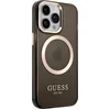 Image de GUESS TPU Back Cover Magsafe Telefoonhoesje voor Apple iPhone 14 Pro - Beschermende Kleur: Zwart, Bescherm je Telefoon!