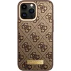 Image de Guess Telefoonhoesje voor Apple iPhone 14 Pro - Bruin Magsafe Back Cover - Bescherm je Telefoon met PU Materiaal