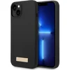 Image de Guess Silicone Plaque Back Case voor Apple iPhone 14 Plus (6.7") - Geschikt voor Apple MagSafe - Zwart