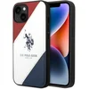 Image de U.S. Polo Double Horse Back Cover - Geschikt voor Apple iPhone 14 Plus (6.7") - Wit/Rood/Blauw