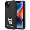 Image de Karl Lagerfeld Choupette - Siliconen Telefoonhoes - iPhone 14 Plus - Zwart - Unieke Choupette Design