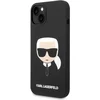 Image de Karl Lagerfeld Karl's Head Serie - iPhone 14 Plus Case - Luksueus Design - MagSafe Compatibel - Hoogwaardige Siliconen
