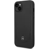 Image de iPhone 14 Plus Backcase hoesje - Mercedes-Benz - Effen Zwart - Leer
