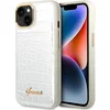 Image de Guess Crocodile Back Case geschikt voor Apple iPhone 14 Plus (6.7") - Zilver