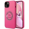 Image de Karl Lagerfeld Serie - Hoesje voor Mobiele Telefoon - iPhone 14 Plus - Hardcase - Roze