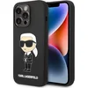Image de Karl Lagerfeld iPhone 14 Pro Hardcase Backcover - Ikonik NFT Karl - Magsafe Compatible - Zwart