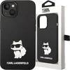 Image de Karl - Lagerfeld - KLHCP14MSNCHBCK iPhone - 14 - Plus - 6.7 - hardcase - zwart/zwart - Siliconen - Choupette