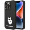 Image de Karl Lagerfeld Serie - Hoesje voor iPhone 14 Pro Max - Hardcase - Choupette - Zwart