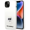 Image de Karl Lagerfeld - Siliconen Hoesje - iPhone 14 Plus - Choupette - Wit