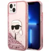 Image de Karl Lagerfeld Serie - Hardcase Glitter Roze - iPhone 14 Plus - Luksueus Design