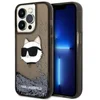 Image de Karl Lagerfeld Serie - iPhone 14 Pro Etui - Glitter Choupette - Zwart - Luxe Bescherming