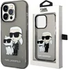 Image de Karl Lagerfeld Glitter - Hoesje voor Mobiele Telefoon - Zwart - iPhone 14 Pro Max - Hardcase