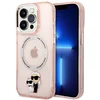 Image de Karl Lagerfeld Karl&Choupette Serie - Hard Case - iPhone 14 Pro 6,1" - MagSafe - Ró owy