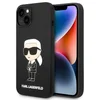 Image de Karl Lagerfeld - iPhone 14 Plus Hoesje - MagSafe - Zwart - Ikonik motief