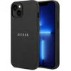 Image de Guess Smartphonehoesje voor Apple iPhone 14 Plus - Zwart PU Saffiano met Back Cover - Bescherm je Telefoon.
