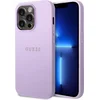 Image de Guess Apple iPhone 14 Pro PU Saffiano Back Cover Telefoonhoesje - Paars - Bescherm je Telefoon!