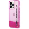 Image de Karl - Lagerfeld - KLHCP14XLCKVF iPhone - 14 - Pro - Max - 6.7 - roze/roze - hardcase - Liquid - Glitter - Elong